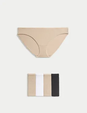 5pk Cotton Rich Bikini Knickers