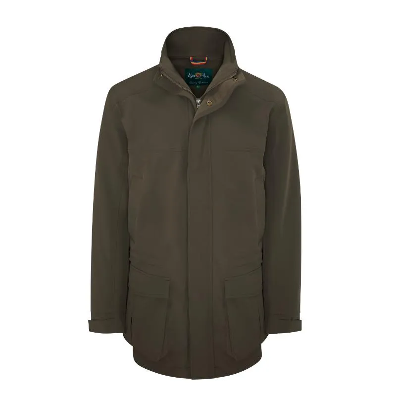 Alan Paine Lockwood Waterproof Kids Coat - Olive