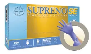 Ansell Microflex Supreno Se Powder-Free Nitrile Exam Gloves Glove Exam Nitrile Supreno Sepf Lf Med 100/Bx 10 Bx/Cs