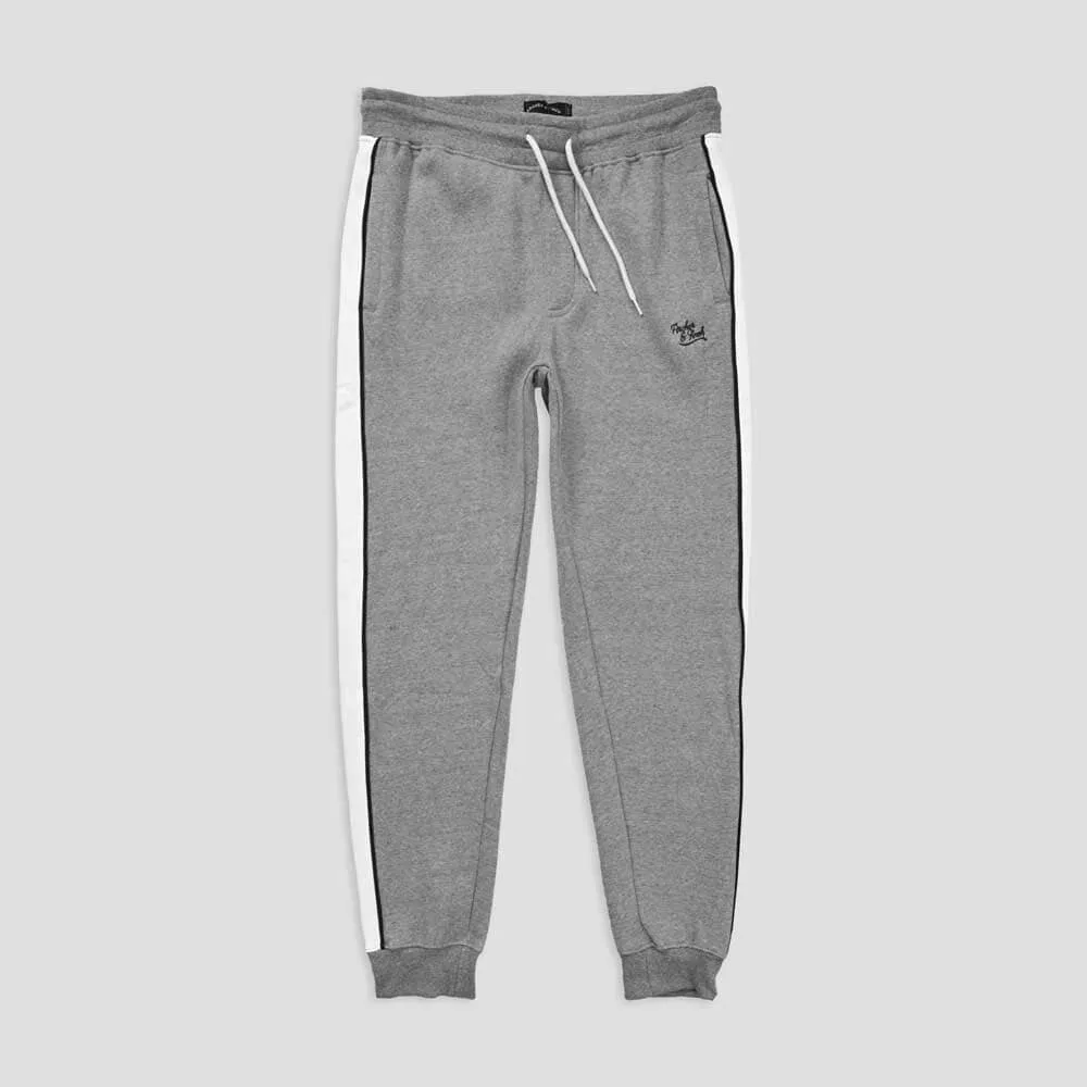 Archer & Finch Men's Contrast Panel Design Jogger Pants