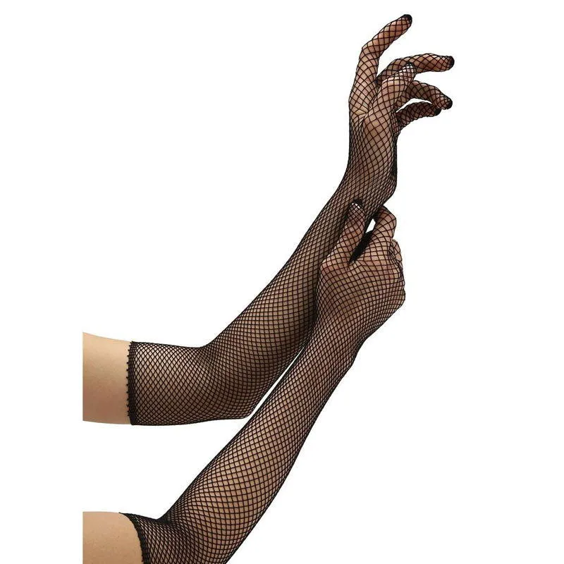 Baci White Label Fishnet Opera Glove