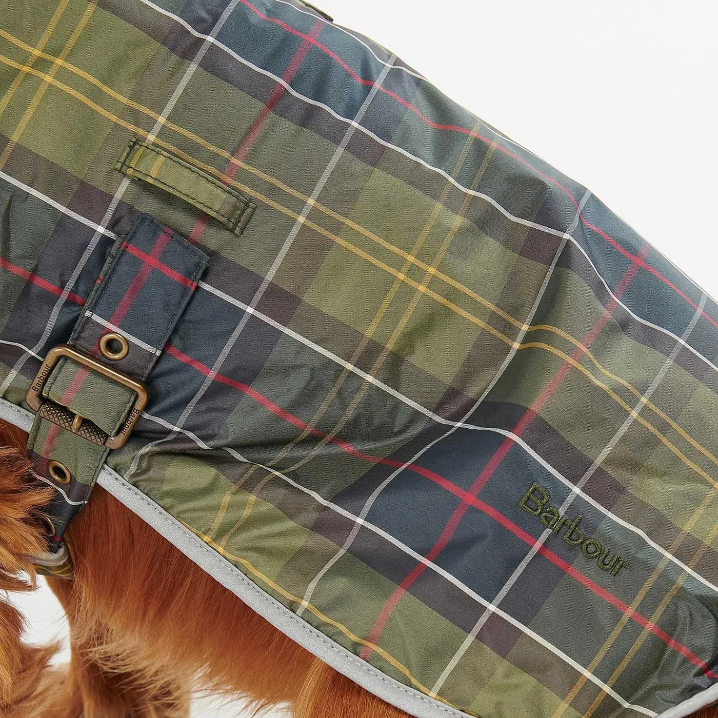 Barbour Waterproof Tartan Dog Coat