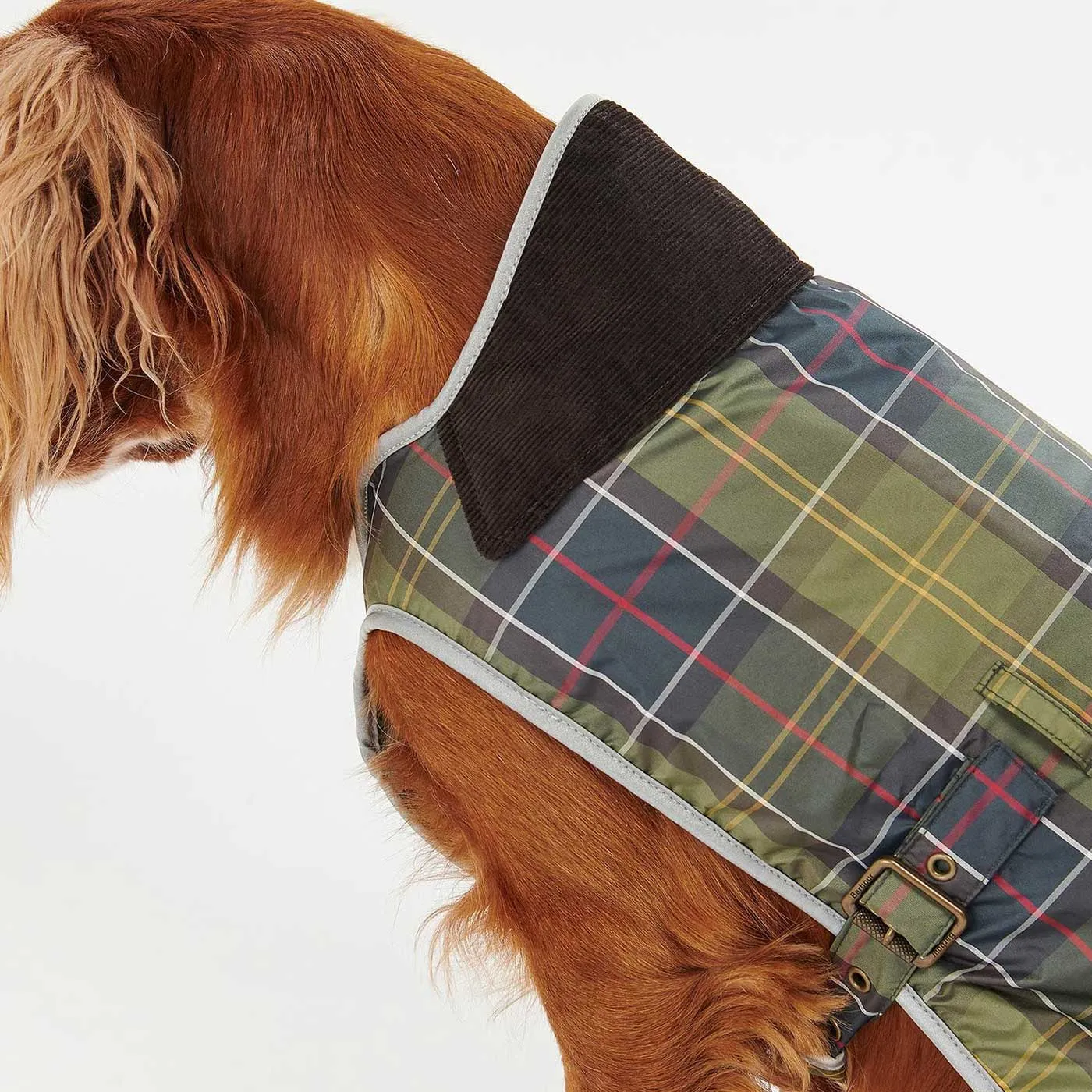 Barbour Waterproof Tartan Dog Coat