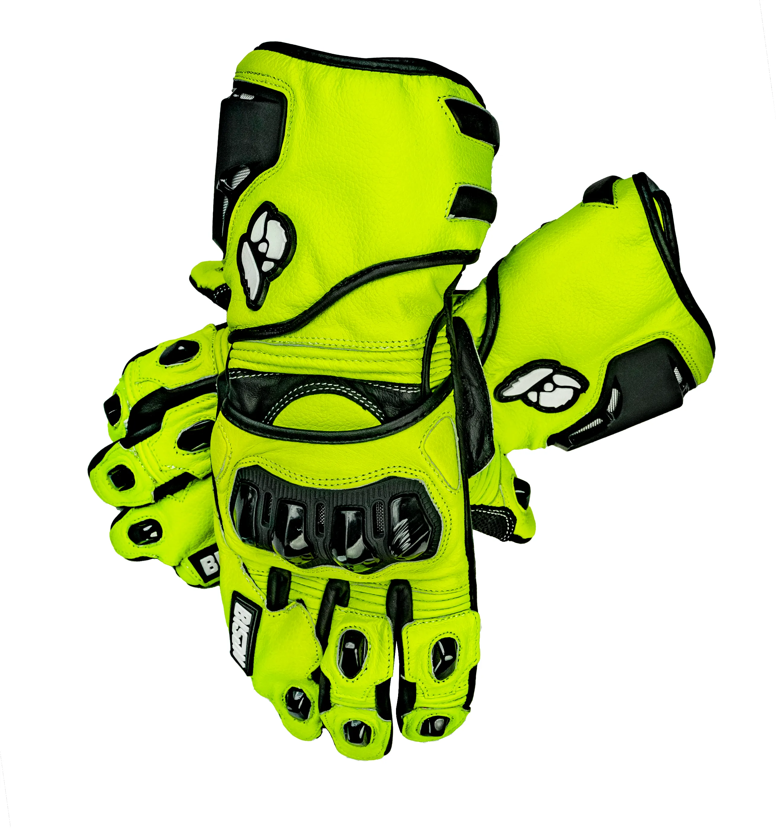 Bison Bright Future Colorway Motorcycle Thor.1 Racing Gloves