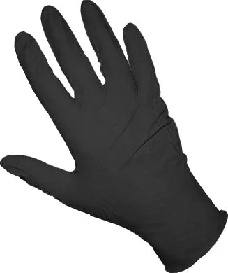 Black Nitrile Gloves - Heavy Duty