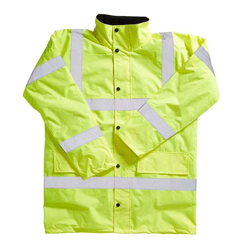 Blackrock High Visibility Coat Winter Fleece Lining