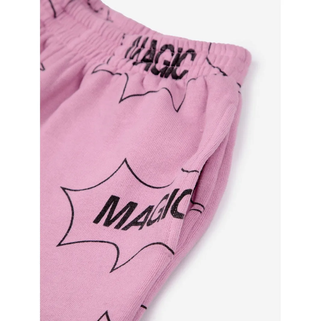 Bobo Choses - It's Magic all-over jogging pants - pink