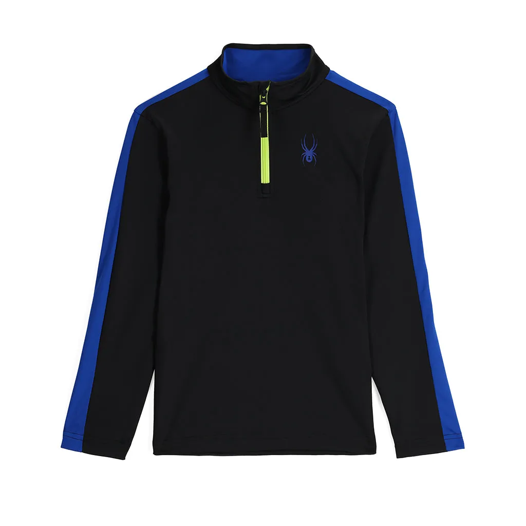 Boys Base Half Zip - Black