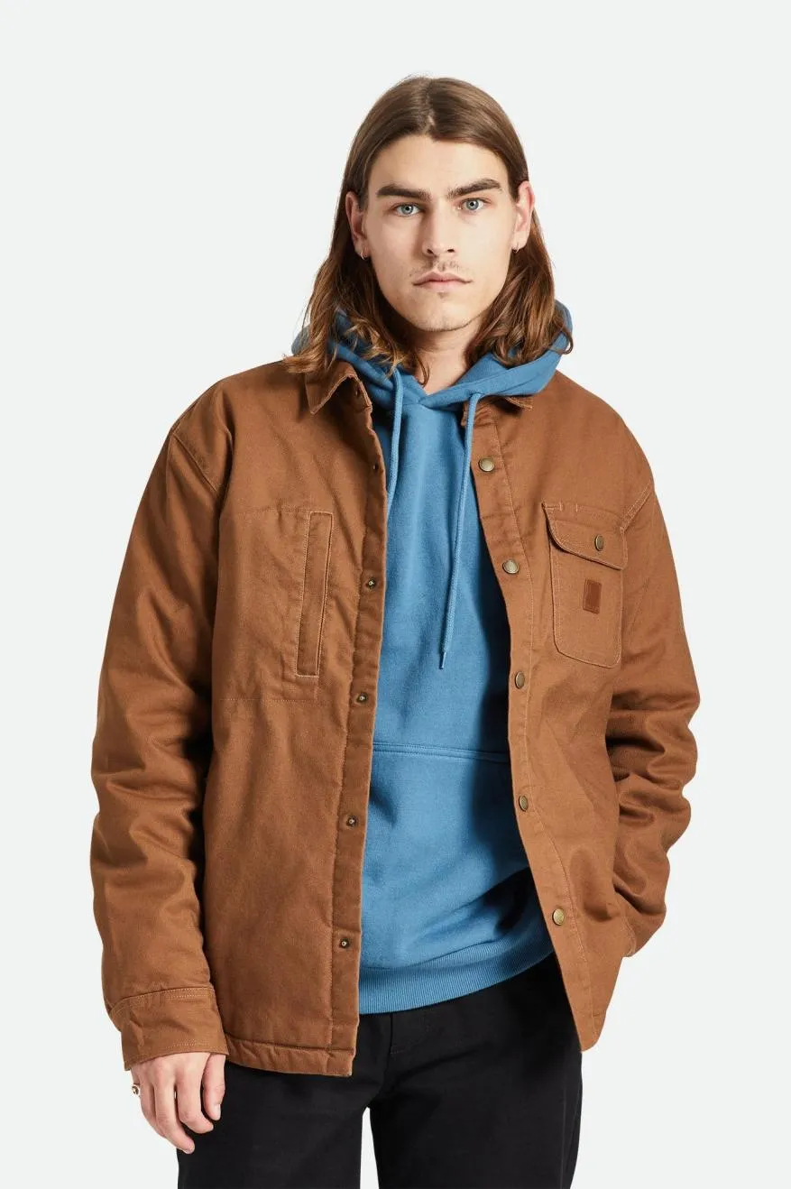 BRIXTON BUILDERS LINED JACKET BISON