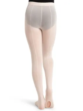 Capezio Childrens Transition Back Seam Tights