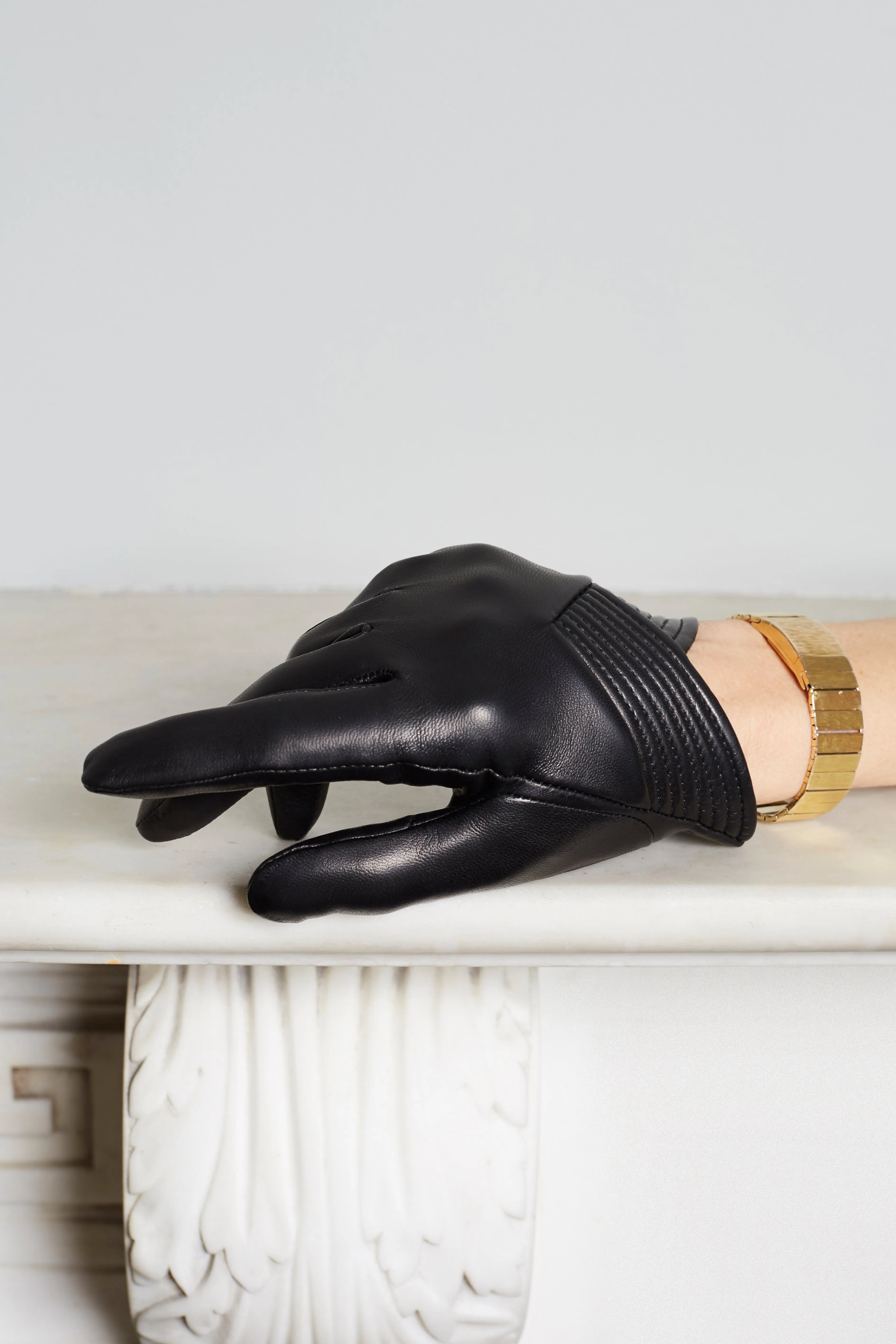 Caroline - Women's Silk Lined Leather Gloves