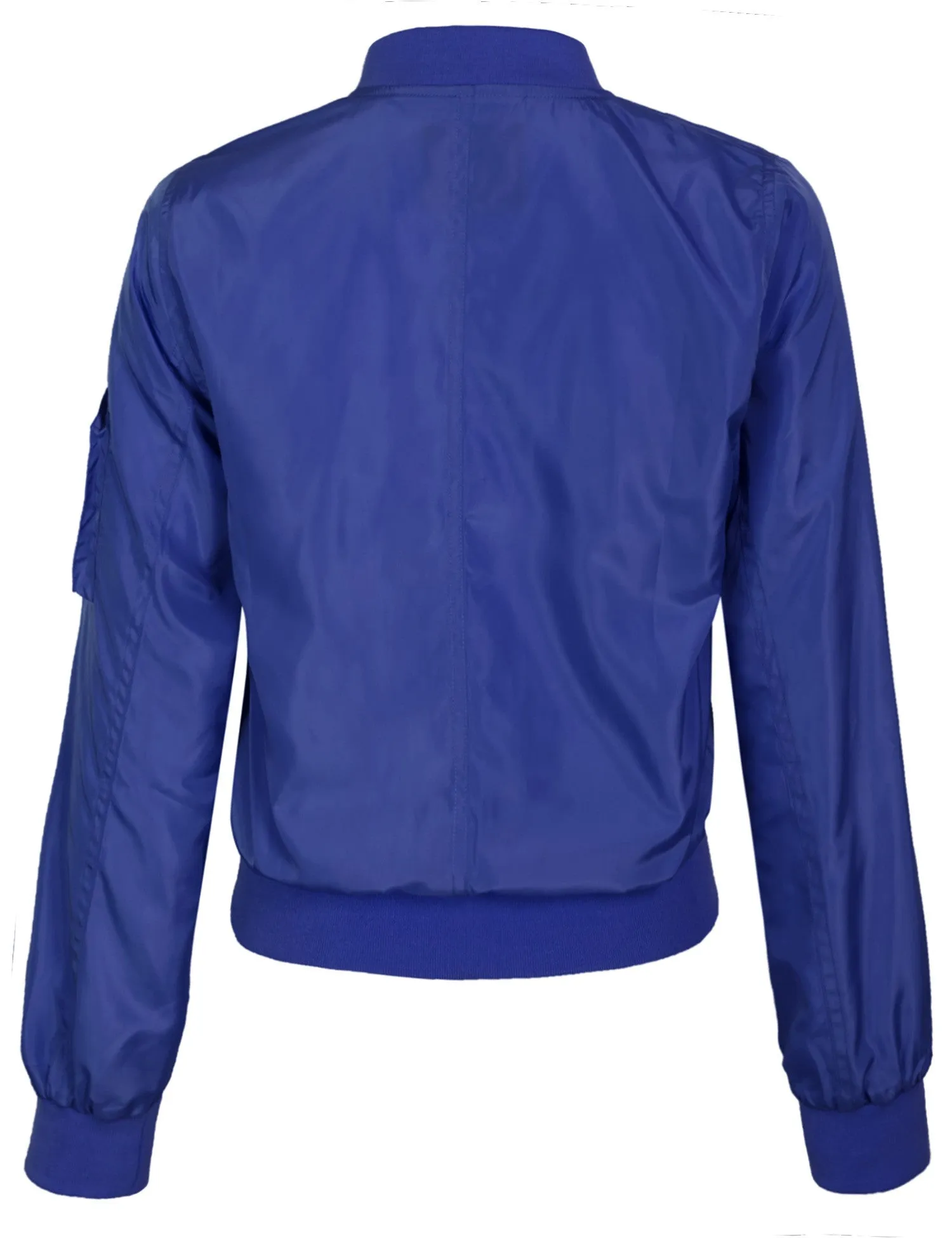 Classic Zip Up Lightweight Bomber Jacket