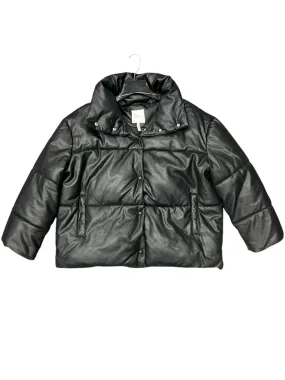 Coat Puffer & Quilted By Avec Les Filles In Black, Size: Xl