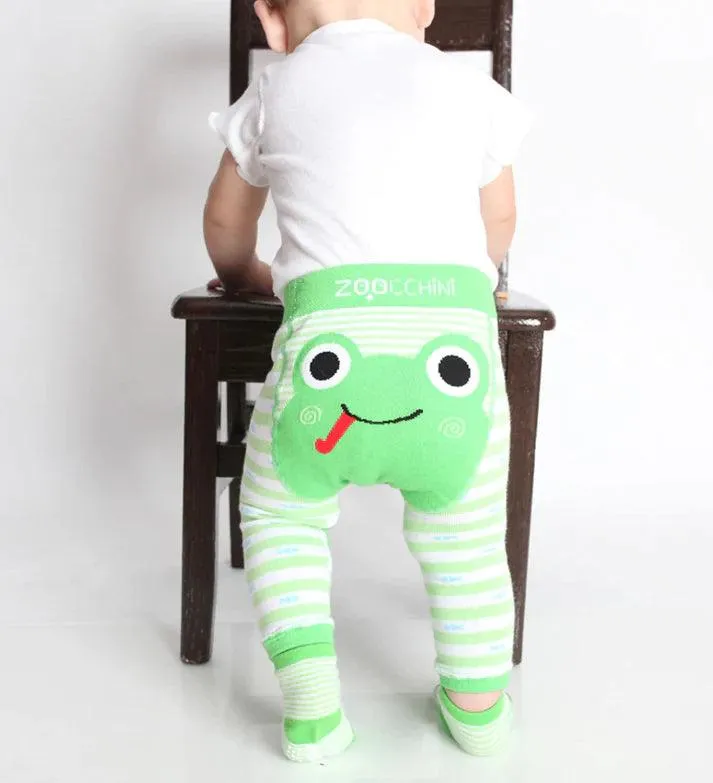 Comfort Crawler Babies Legging and Sock set - Flippy the Frog