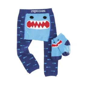 Comfort Crawler Babies Legging and Sock set - Sherman the Shark