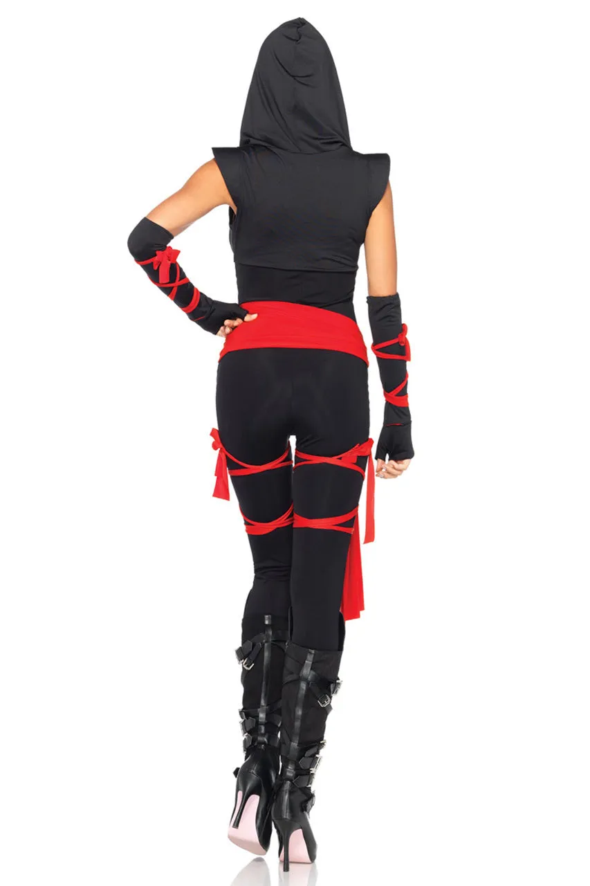 Deadly Ninja Costume with Face Mask