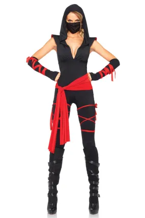 Deadly Ninja Costume with Face Mask