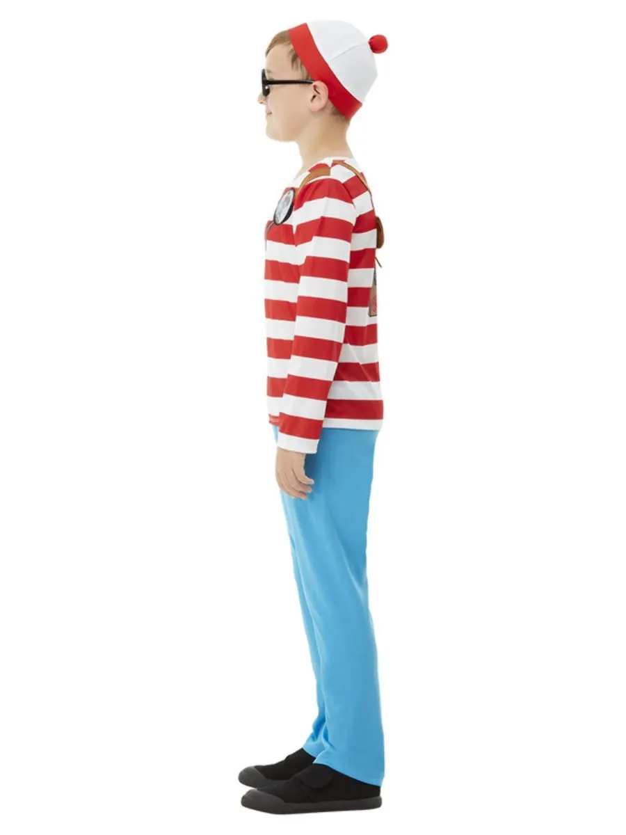 Deluxe Where's Wally Costume Child's