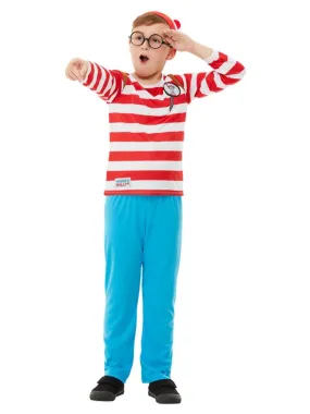 Deluxe Where's Wally Costume Child's