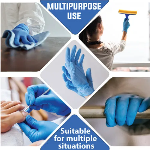 Disposable Nitrile Cleaning Gloves Powder Free