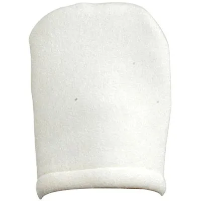 Double-Sided Sisal/Fleecy Face Mitt