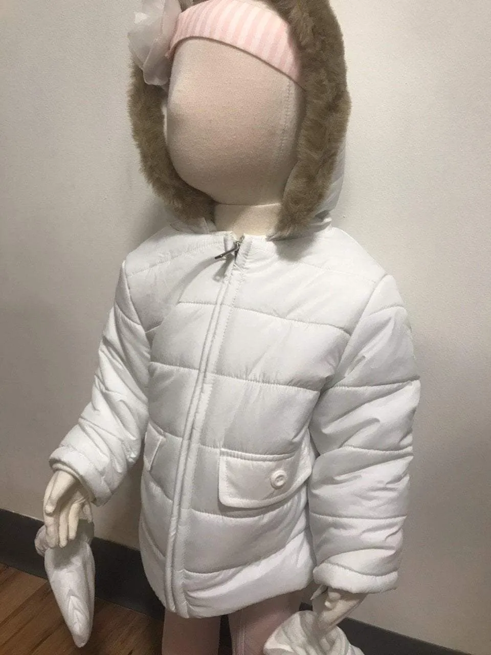 EMC - White Puffy Jackets