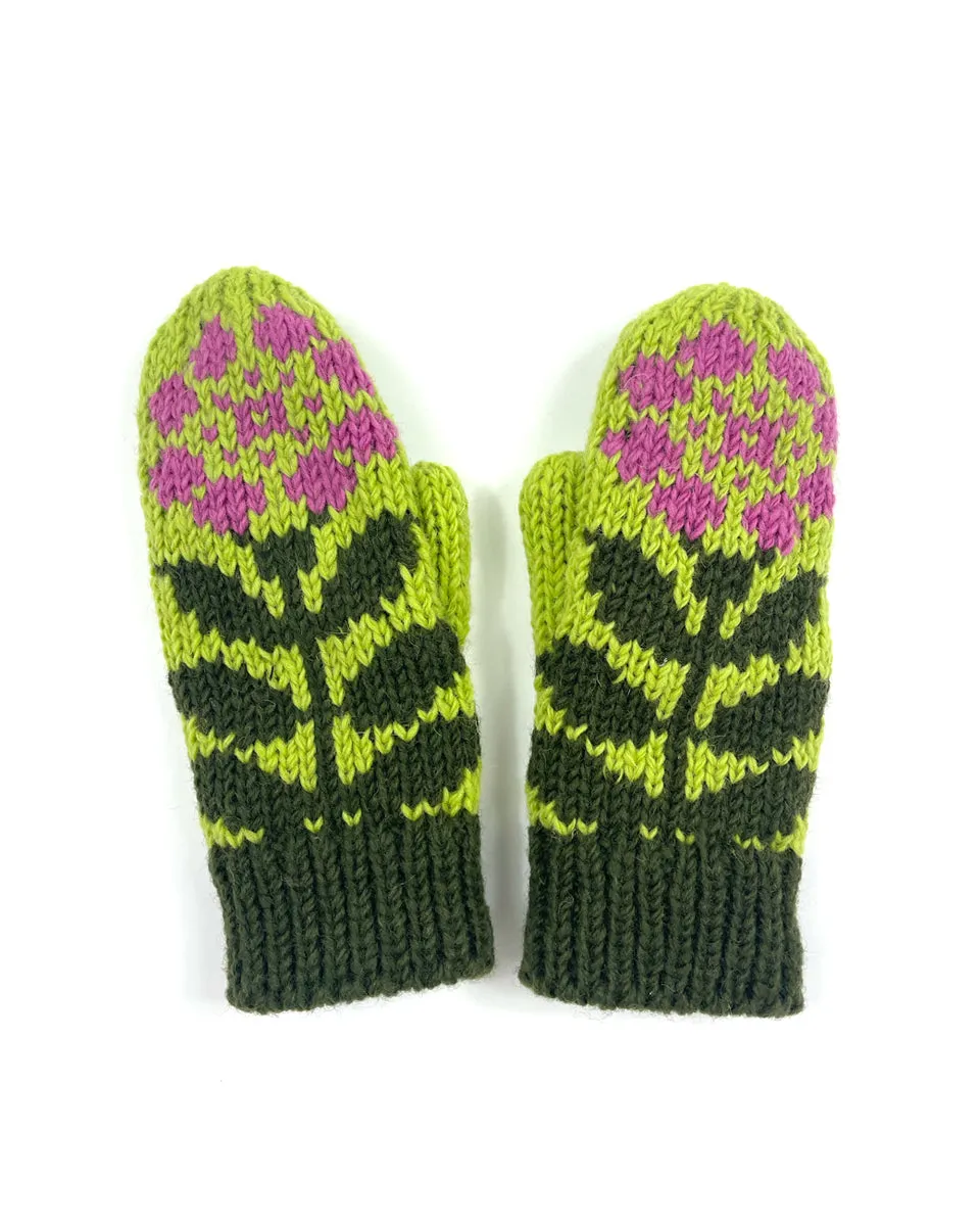 Flower Mittens