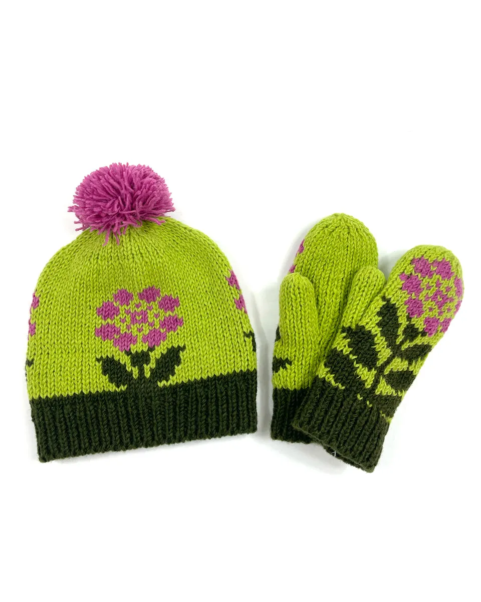 Flower Mittens