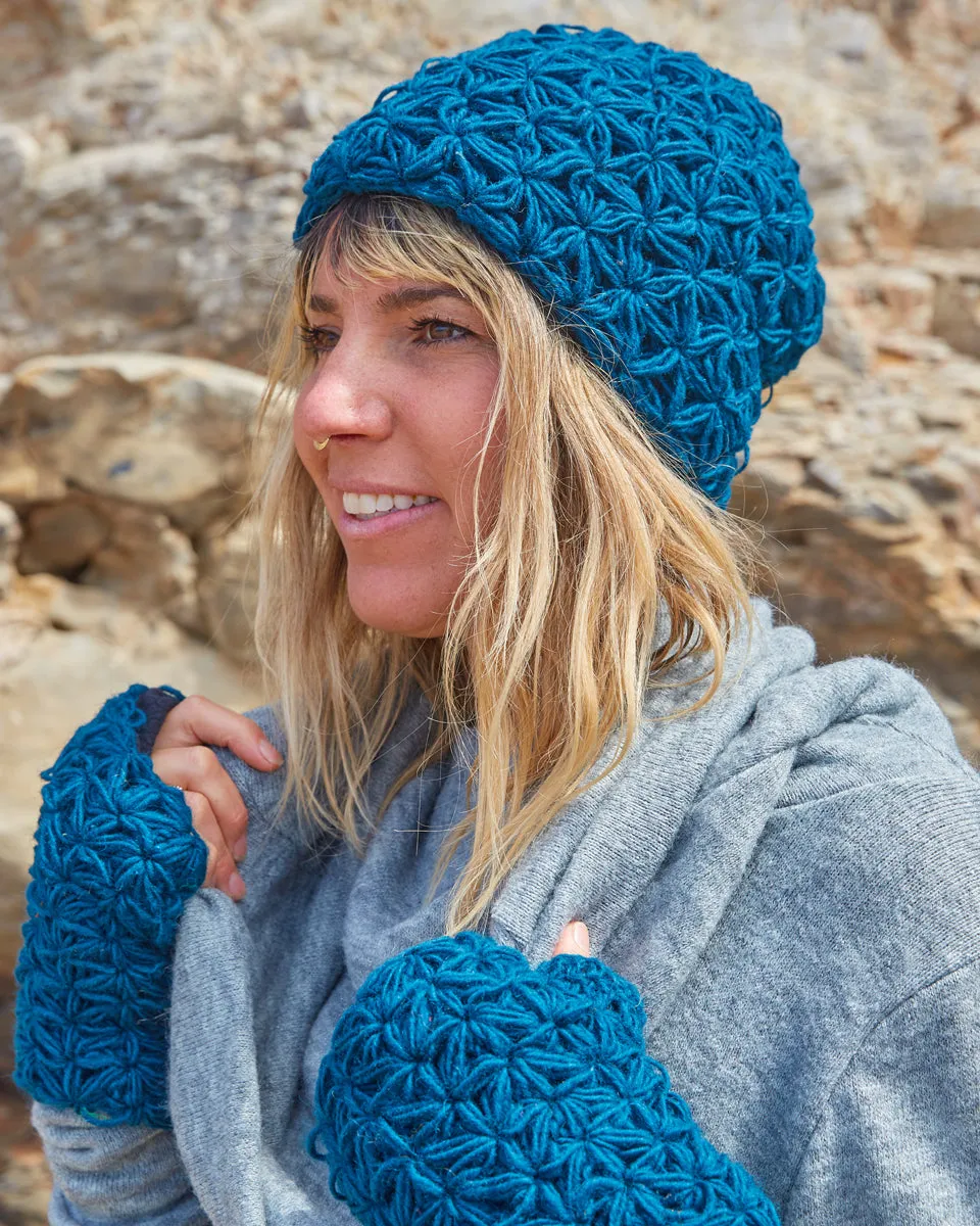 Flower of Life Crochet Beanie