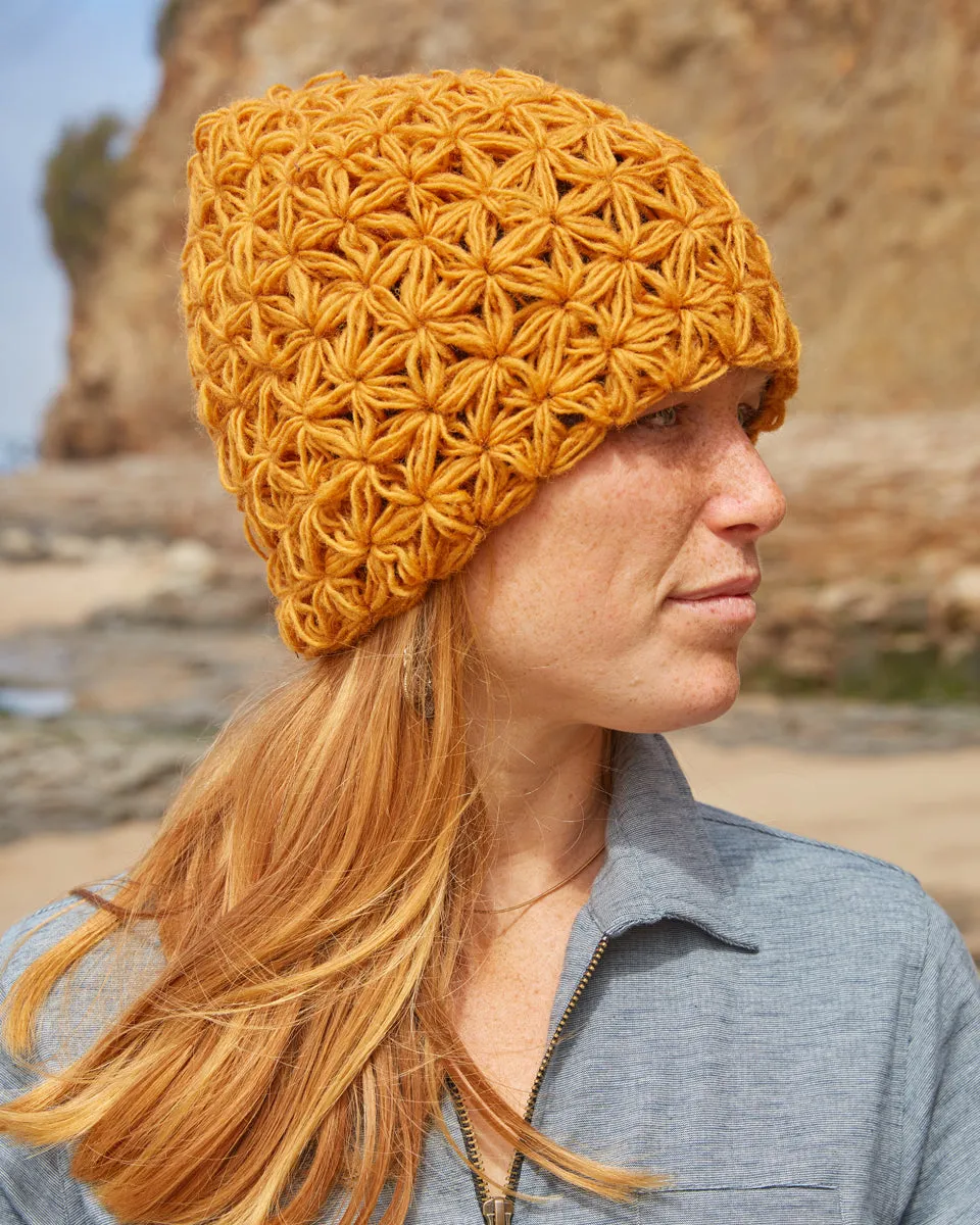 Flower of Life Crochet Beanie