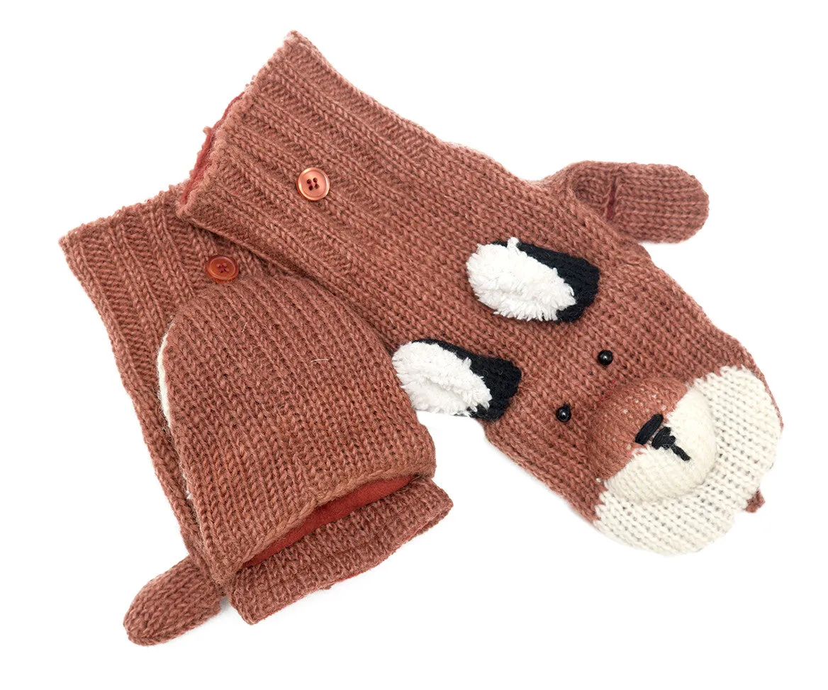 Fox Cover Mittens