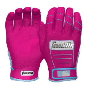 Franklin CFX Pro Custom Batting Gloves Pink/Baby Blue