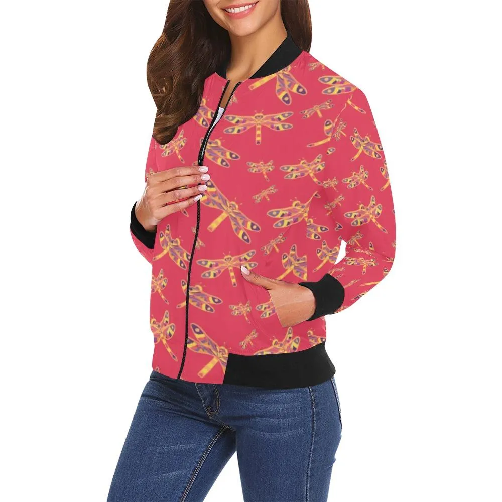 Gathering Rouge Bomber Jacket for Women