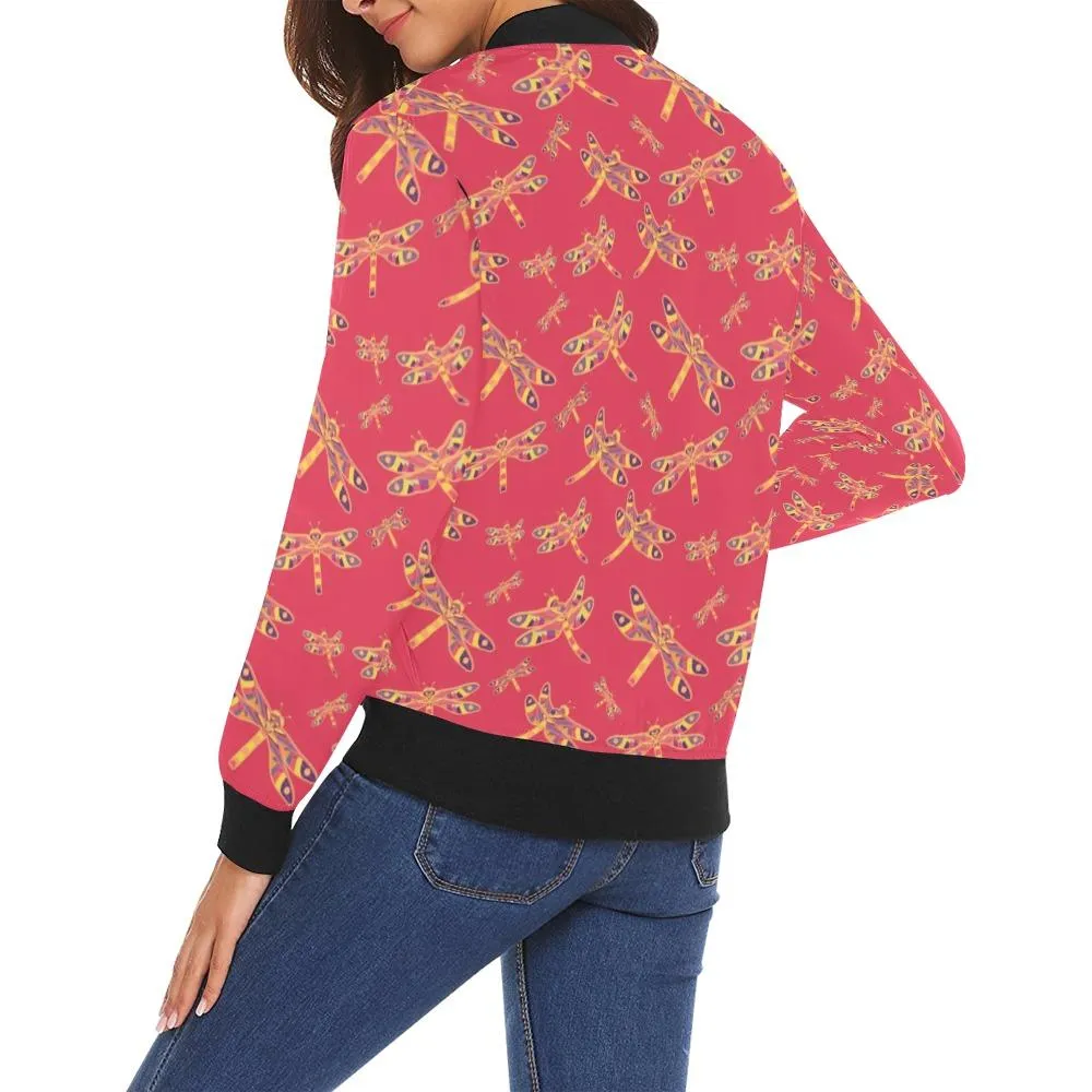 Gathering Rouge Bomber Jacket for Women