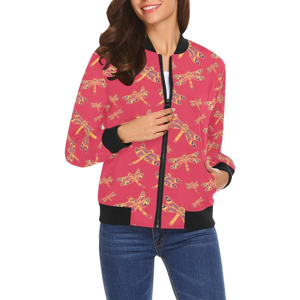 Gathering Rouge Bomber Jacket for Women