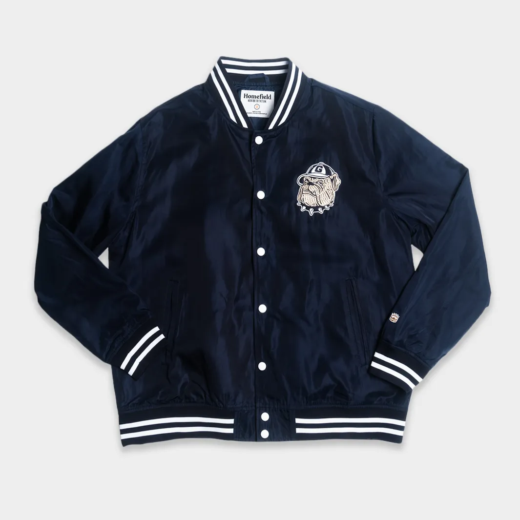 Georgetown Hoyas Vintage Logo Bomber Jacket