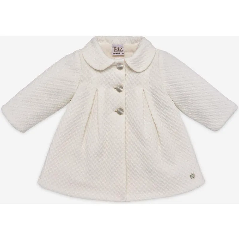 Girls Ivory 'Pegasus' Coat