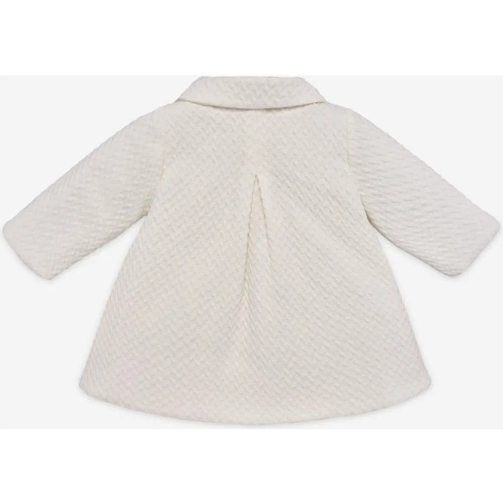 Girls Ivory 'Pegasus' Coat