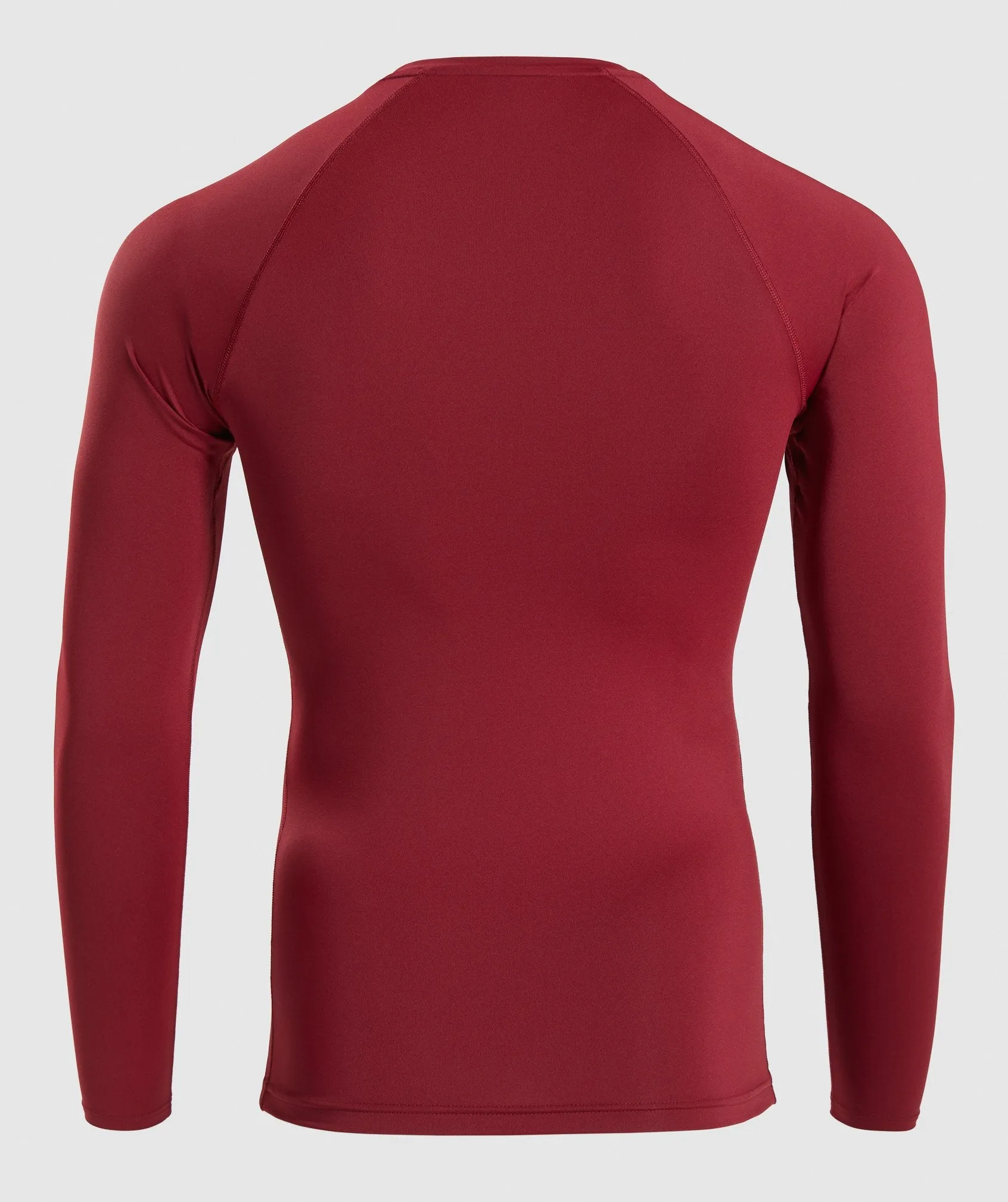 Gymshark Combat Long Sleeve Rashguard - Claret