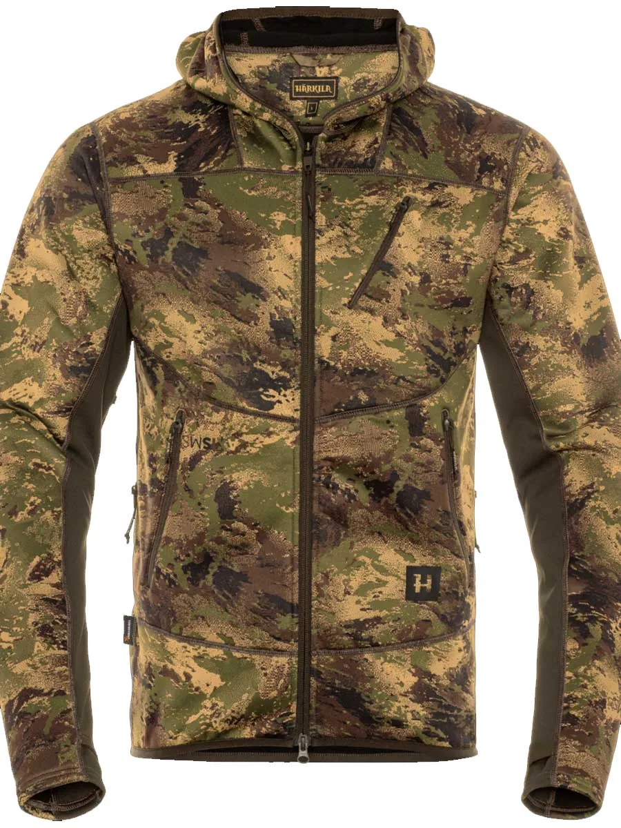 HARKILA Deer Stalker Camo Fleece Hoodie - Mens - AXIS MSP Forest