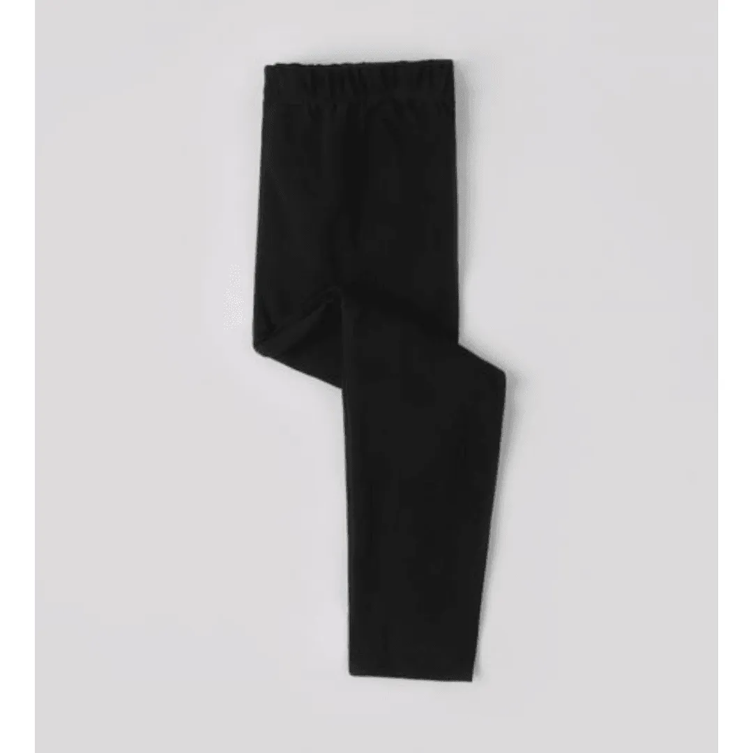 Hinz Classic Rib Leggings  (Black)