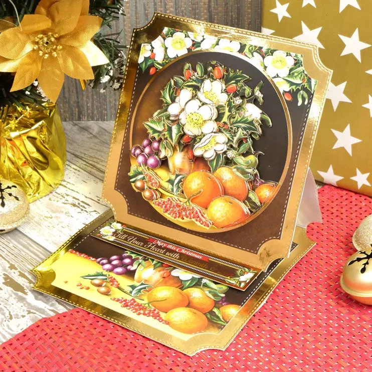 Hunkydory Season's Greetings Deco-Large Set - Christmas Rose*