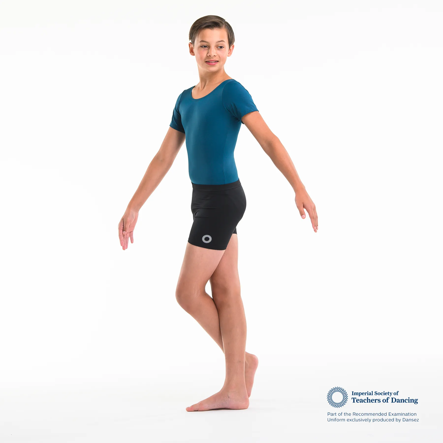 ISTD Full Bottom Leotard - Deep Green (Boys Teenage/Adult Dancer)