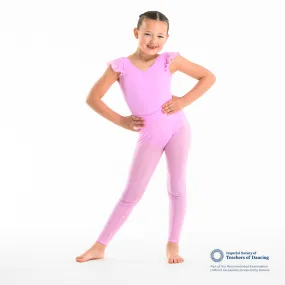 ISTD Mesh Modesty Tights - Light Pink (Junior Dancer)