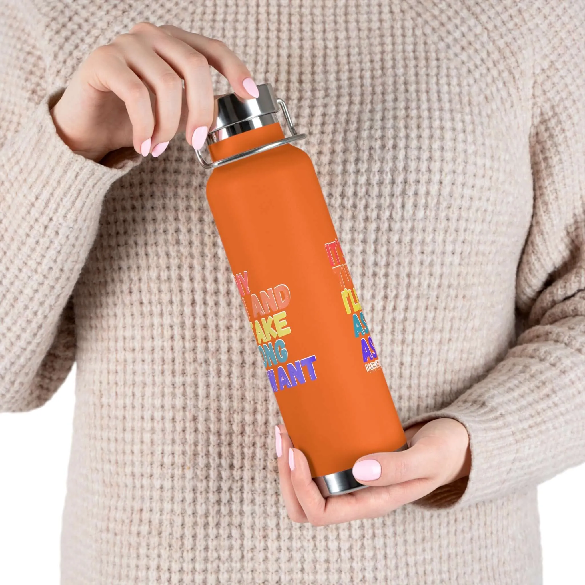 It's My Turn Vacuum Insulated Bottle, 22oz