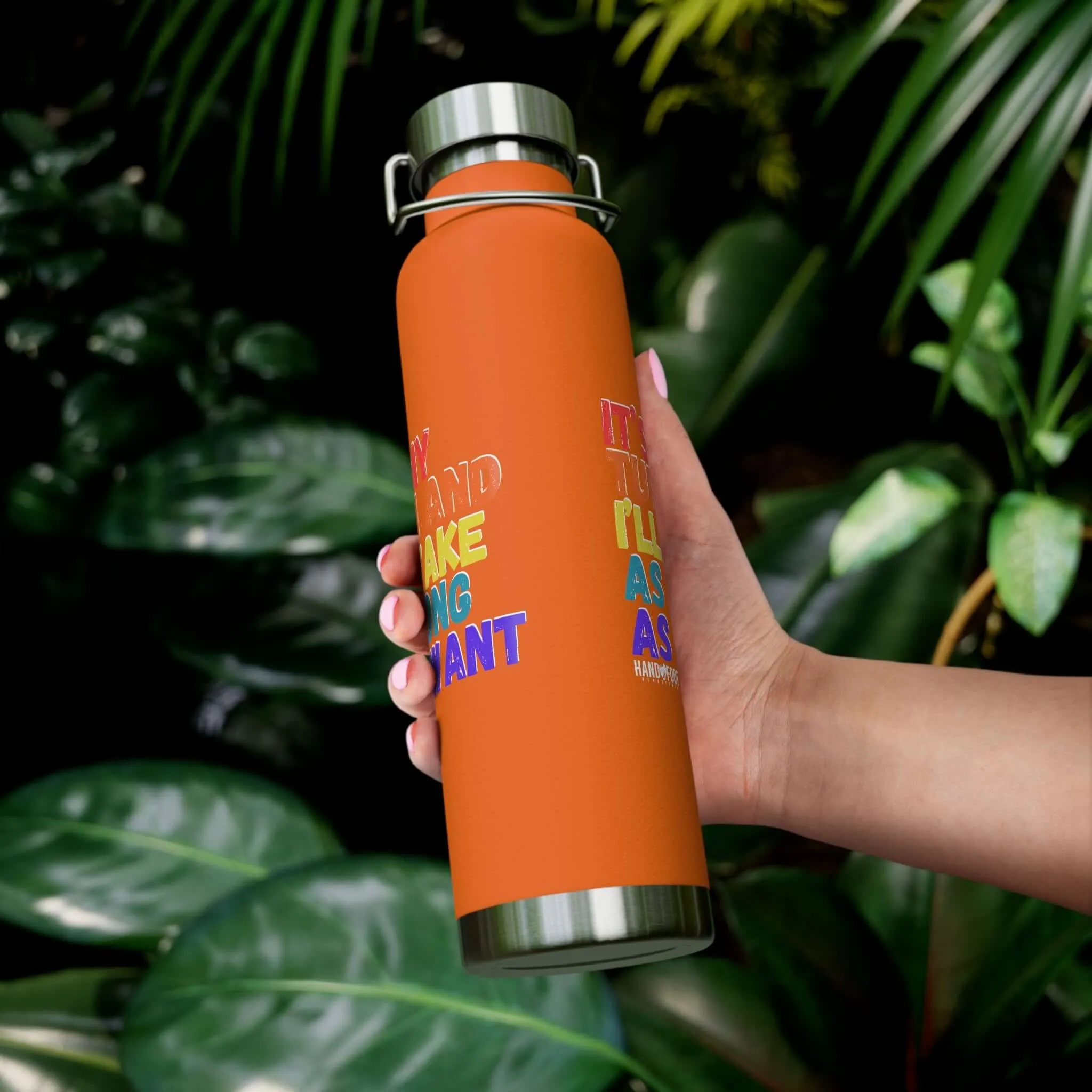 It's My Turn Vacuum Insulated Bottle, 22oz