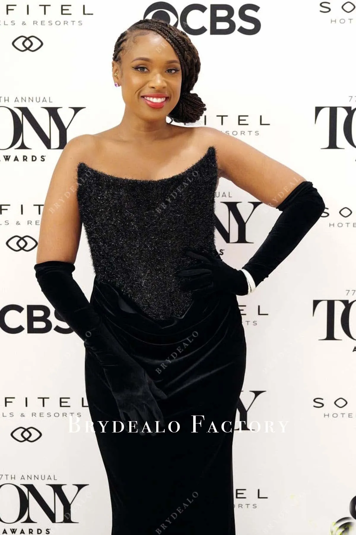 Jennifer Hudson 2024 Tony Awards Black Dress