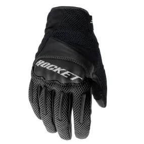 Joe Rocket Optic Mens Mesh Gloves Black/Black