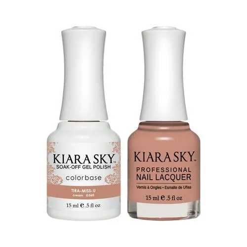 Kiara Sky Classic Gel & Polish Duo - #560 Tira-Miss-U