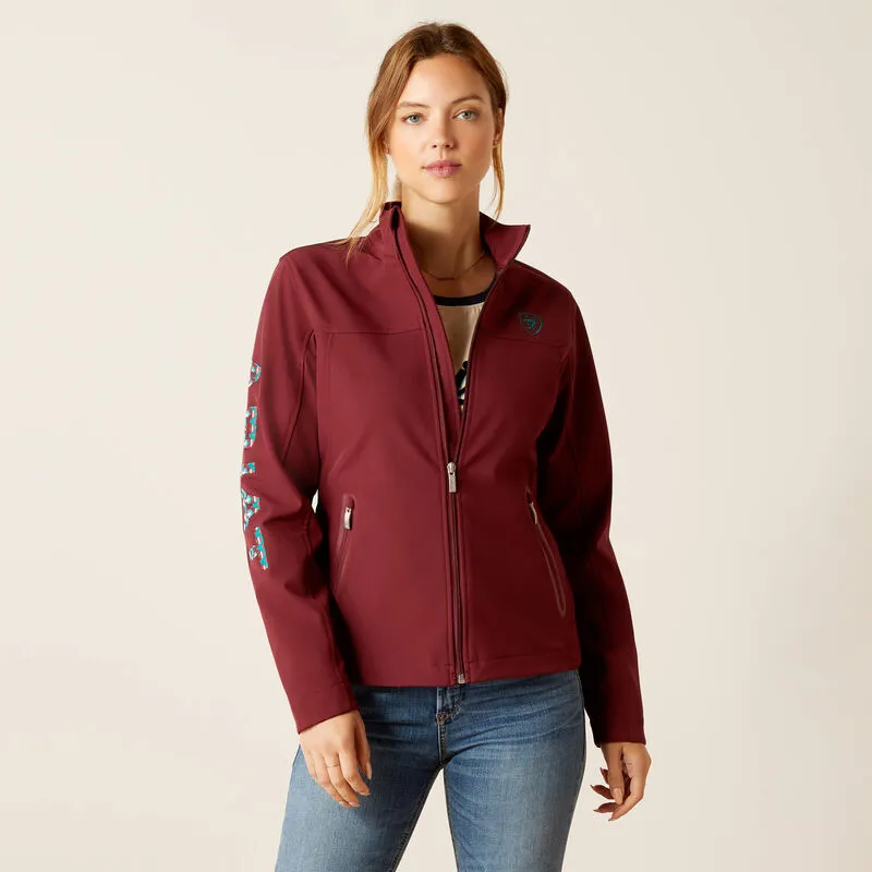 Ladies Ariat Tawny Port/Baja Softshell Tawny Port/Baja Jacket - 10046690